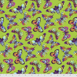 Tula Pink Daydreamer - Butterfly Kisses Avocado - Yardage