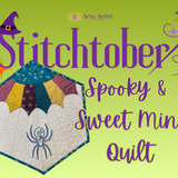 Stitchtober - Spooky & Sweet Mini Quilt - Summerville